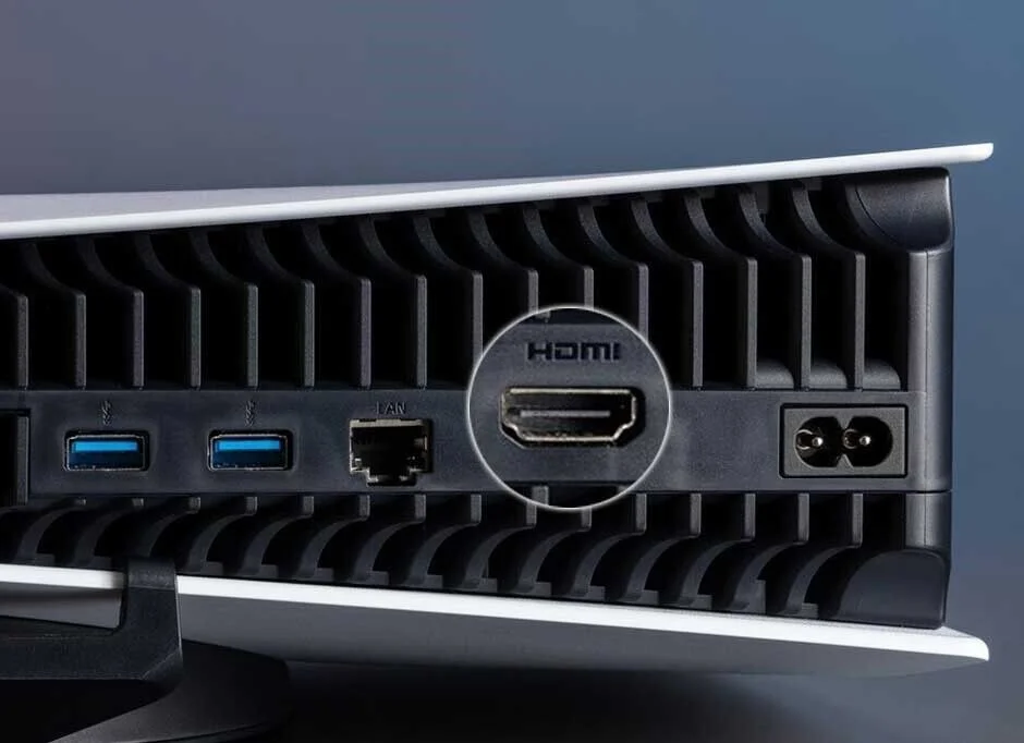 Remplacement port connecteur HDMI PS5 sans affichage